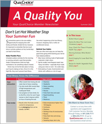 A Quality You Member Newsletter Summer 2021