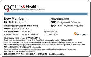 QualChoice Life and Health Member ID