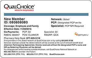 QualChoice member id card