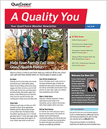 A Quality You Newsletter Fall 2018